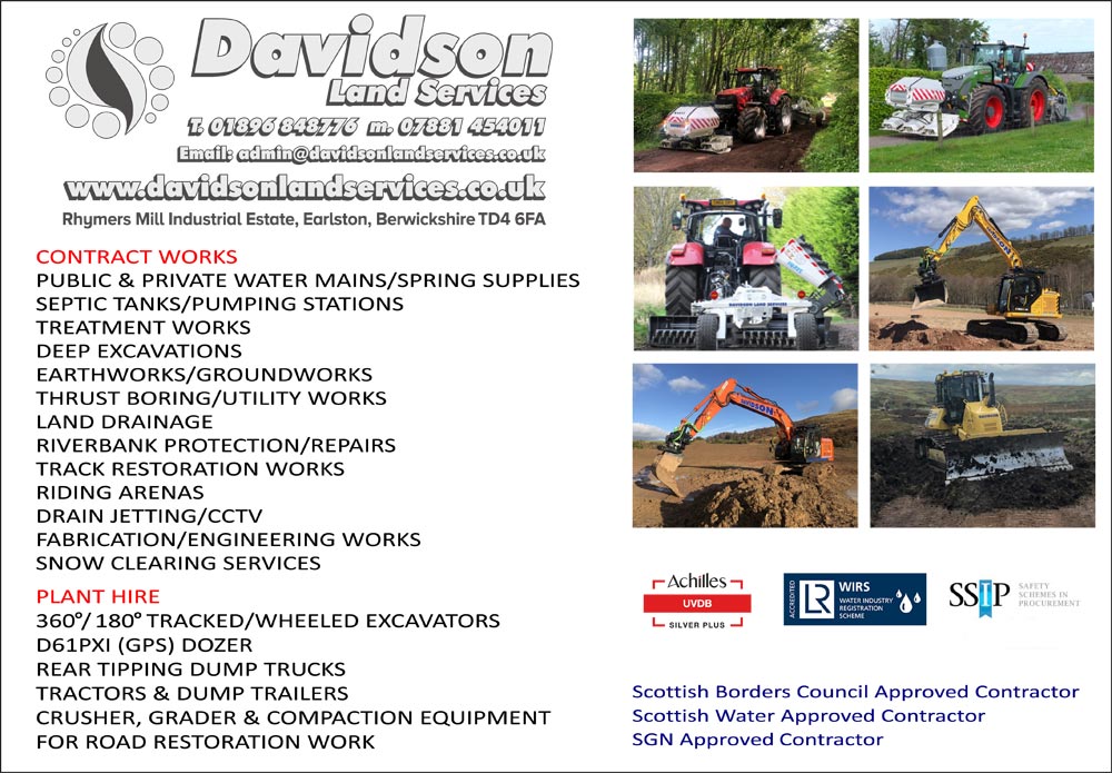 David Land Services, Easlston, Scottish Borders